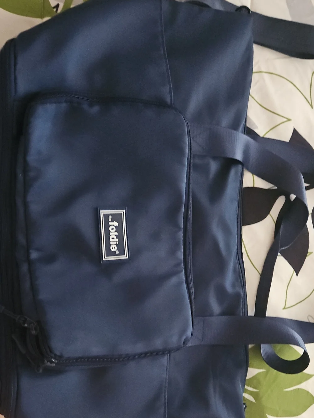 Foldie Navy Men's Travel Tote Bag